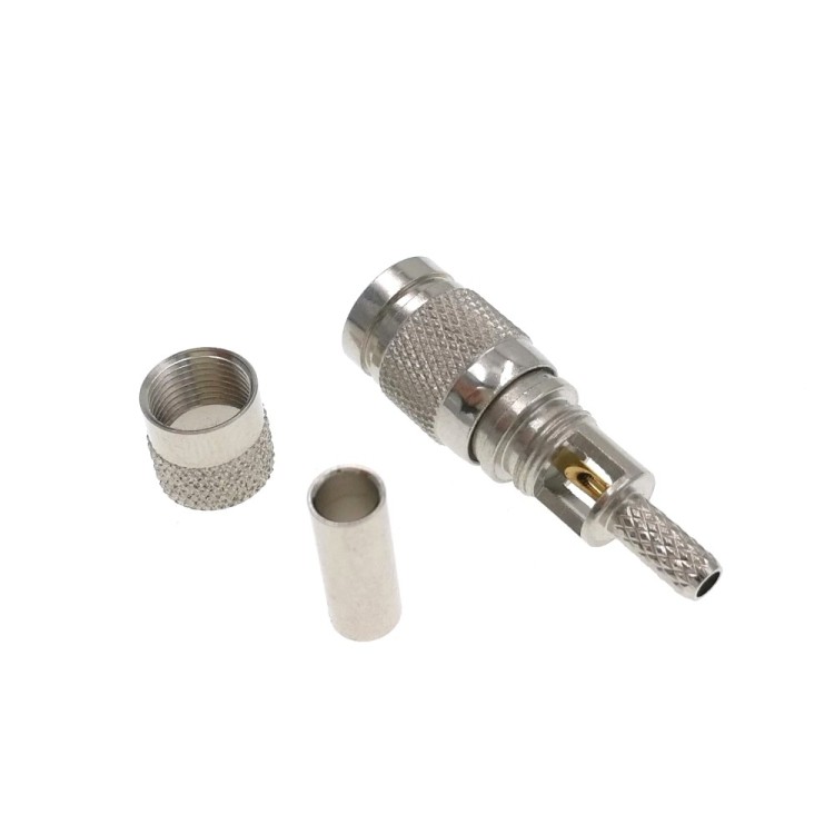 Разъём DIN 1.0/2.3-male (DIN1.0/2.3-A111L) для кабеля RG-174, RG-178, RG-316, прямой, обжимной Разъём DIN 1.0/2.3-male (DIN1.0/2.3-A111L) для кабеля RG-174, RG-178, RG-316, прямой, обжимной