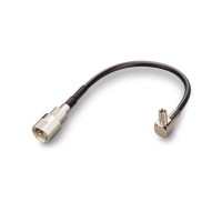 Пигтейл TS9-male - FME-male, угловой/прямой (RG174)