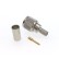 Разъём mini UHF-male (M-111F) для кабеля RG-58, прямой, обжимной