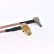 Пигтейл CRC9-male - SMA-female, угловой/угловой (RG178)