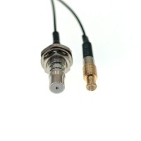 Пигтейл MCX-male - QMA-female, прямой/прямой (RF1.13)
