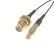 Пигтейл MCX-male - SMA-female, прямой/прямой (RF1.13)