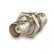 Переходник BNC-female - BNC-female (B-332), на корпус, с гайкой, резьба 1/2" - 28 с лыской, прямой