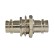Переходник BNC-female - BNC-female (B-332), на корпус, с гайкой, резьба 1/2" - 28 с лыской, прямой