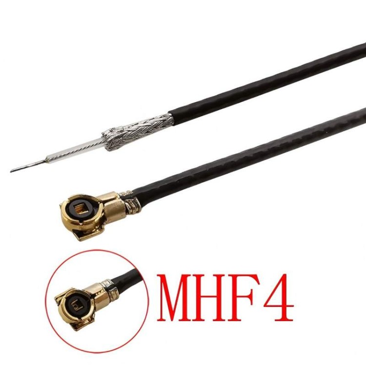 Пигтейл MHF4 (IPEX4) - Null, угловой (RF0.81)