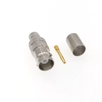 Разъём BNC-female (B-211/5D) для кабеля 5D-FB, прямой, обжимной