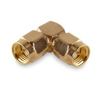 Переходник угловой SMA-male - SMA-male