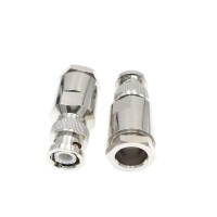 Разъём BNC-male (B-112/8D) для кабеля 8D-FB, прямой, прижимной