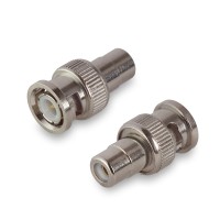Переходник BNC-male - RCA-male тюльпан, прямой