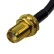 Кабельная сборка РЧ на кабеле RG-58 (50 Ом) (SMA-female - SMA-female)