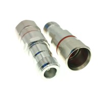 Разъём N-female (N-F012V) для фидерного кабеля 1/2", прямой, прижимной