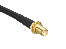 Кабельная сборка РЧ на кабеле RG-58 (50 Ом) (SMA-female - F-male)