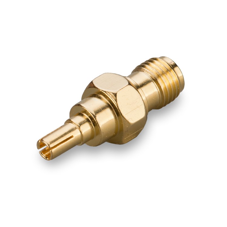 Переходник CRC9-male - SMA-female, прямой