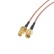 Пигтейл RP-SMA-male - RP-SMA-female, прямой/прямой (RG316)