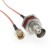 Пигтейл SMA-male - BNC-female, прямой/прямой (RG316)