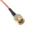 Пигтейл SMA-male - BNC-female, прямой/прямой (RG316)