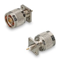 Разъем N-male (P245) приборный фланец