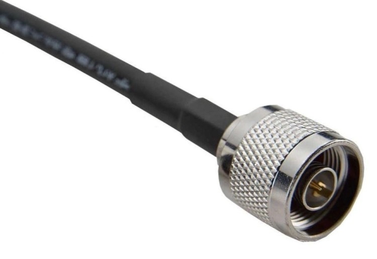 Кабельная сборка РЧ на кабеле 5D-FB (RG6) (50 Ом) (MCX-male - N-male)