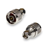 Переходник F-male - N-male, прямой