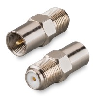 Переходник FME-male - F-female, прямой