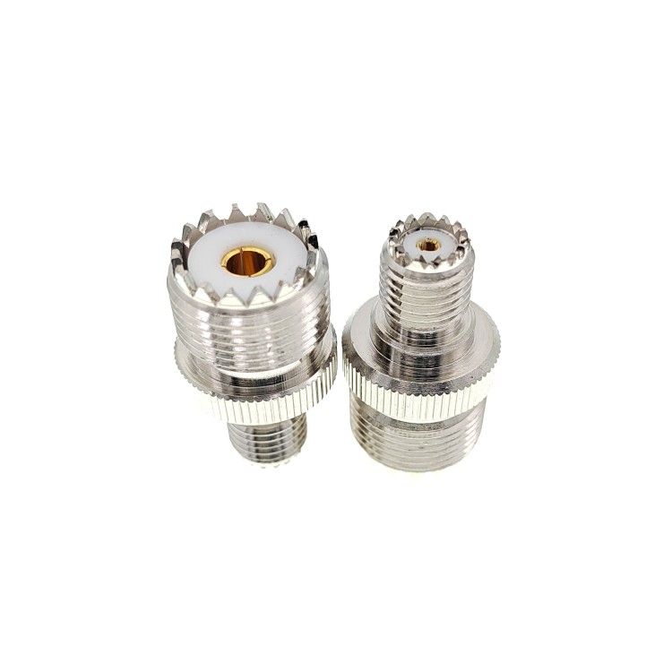 Переходник mini UHF-female - UHF-female (MU-322), прямой