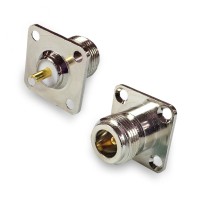 Разъем N-female (N-245 TGT) приборный фланец