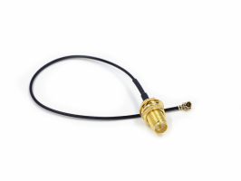 Пигтейл U.FL (IPEX1/MHF1) - RP-SMA-female, угловой/прямой (RF1.13)