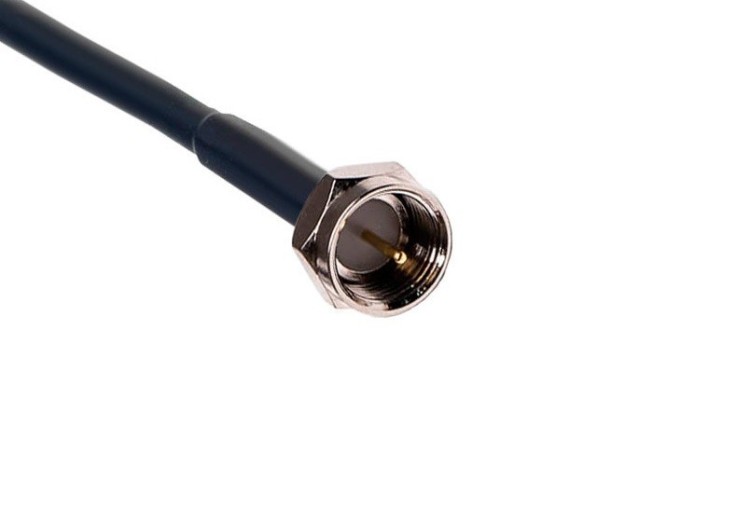 Кабельная сборка РЧ на кабеле 5D-FB (RG6) (50 Ом) (SMA-male - F-male)