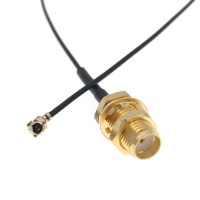 Пигтейл U.FL (IPEX1/MHF1) - SMA-female, угловой/прямой (RF1.13)