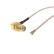 Пигтейл U.FL (IPEX1/MHF1) - SMA-female, угловой/угловой (RG178)