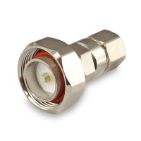 Разъем 7/16 DIN-male (25-M012U) для фидерного кабеля 1/2", прямой, прижимной