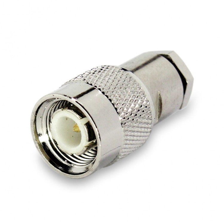 Разъем TNC-male (T-112F) для кабеля RG-58, прямой, сборный