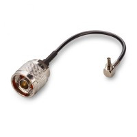Пигтейл CRC9-male - N-male, угловой/прямой (RG174)