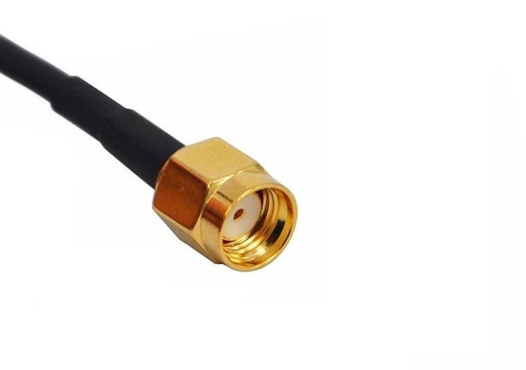Кабельная сборка РЧ на кабеле 5D-FB (RG6) (50 Ом) (SMA-female - RP-SMA-male)