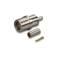 Разъем QMA-male для кабеля RG-174, RG-178, RG-316, прямой, обжимной