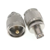 Переходник mini UHF-female - UHF-male (MU-321), прямой