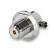 Разъем UHF-female (PL259) для полужесткого кабеля RG402 (0.141"), угловой, на корпус, с двумя гайками Разъем UHF-female (PL259) для полужесткого кабеля RG402 (0.141"), угловой, на корпус, с двумя гайками