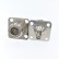 Переходник SMA-female - N-female (SN-322C25), на корпус, фланец, 4 винта 25x25 мм, прямой