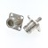 Переходник SMA-female - N-female (SN-322C25), на корпус, фланец, 4 винта 25x25 мм, прямой