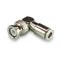 Разъем BNC-male (B-122F) для кабеля RG-58, угловой, сборный