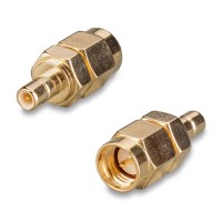 Переходник SMA-male - SMB-male, прямой