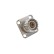 Переходник SMA-female - UHF-female, на корпус, фланец, 4 винта, прямой