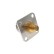 Переходник SMA-female - UHF-female, на корпус, фланец, 4 винта, прямой