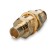 Разъем RP-SMA-female для полужесткого кабеля RG402 (0.141"), прямой, на корпус, с гайкой, под пайку