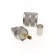 Разъём UHF-male (U-111/8X PL259) для кабеля RG-8X, LMR-240, прямой, обжимной