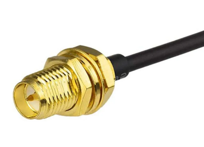 Кабельная сборка РЧ на кабеле 5D-FB (RG6) (50 Ом) (F-female - RP-SMA-female)