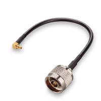 Пигтейл MMCX-male - N-male, угловой/прямой (RG174)