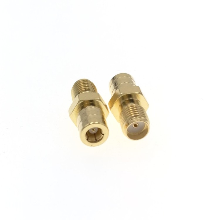 Переходник SMA-female - SMB-female (SSM-322), прямой