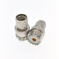 Переходник mini UHF-male - UHF-female (MU-312), прямой