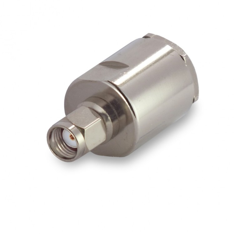 Разъем RP-SMA-male (S-A112/5D) для кабеля 5D-FB, прямой, сборный